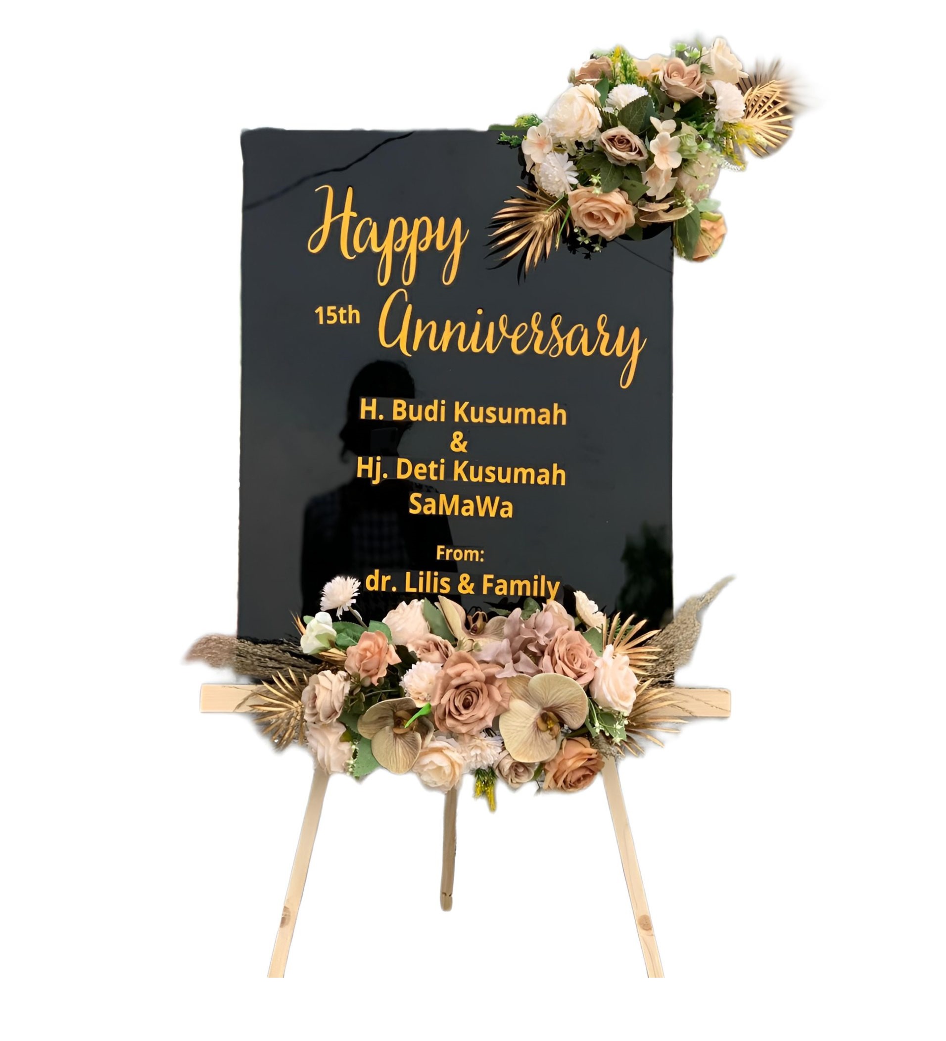 Papan Bunga Akrilik Lembeh Utara