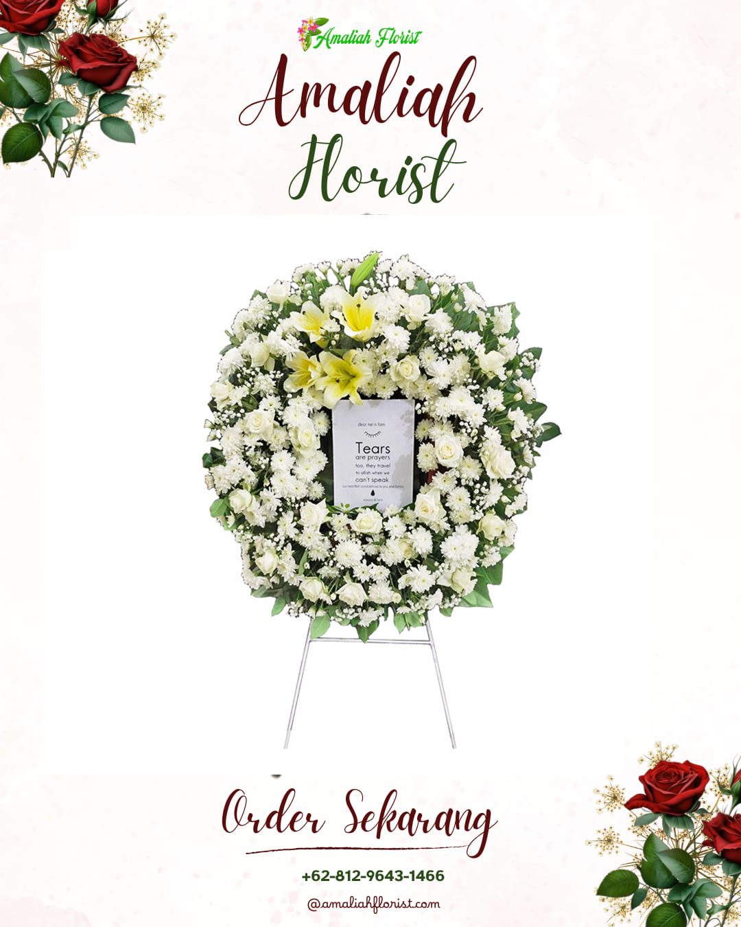 Krans Bunga Duka Lembeh Utara