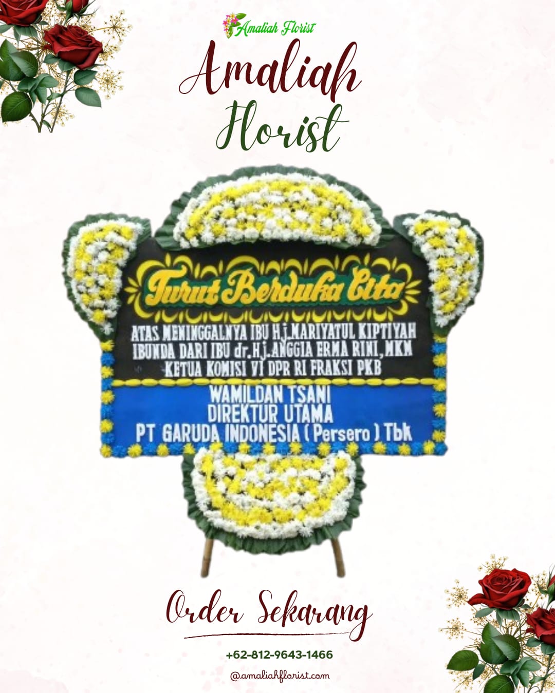 Papan Bunga Duka Lembeh Utara